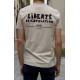 Dos t-shirt unisexe «Liberté de circulation» en coton BIO