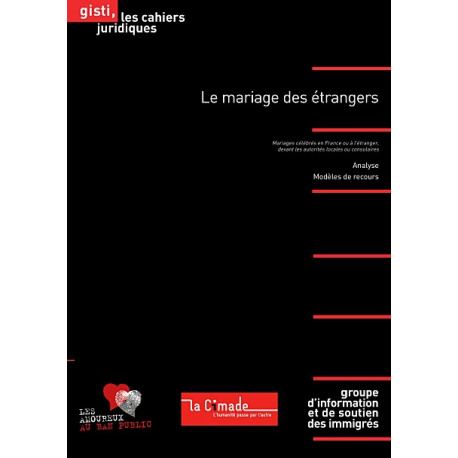 Le mariage des étrangers, 2e éd.