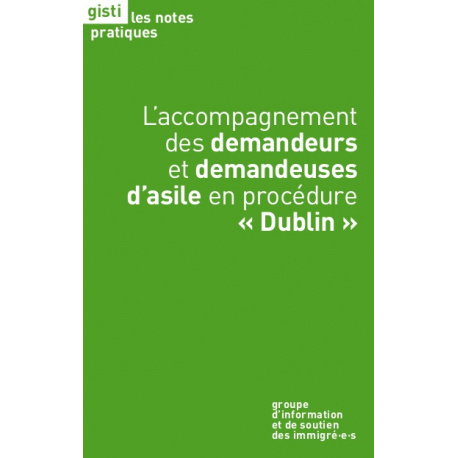 L'accompagnement des demandeurs et demandeuses d'asile en procédure «Dublin», 2e édition (ebook PDF)