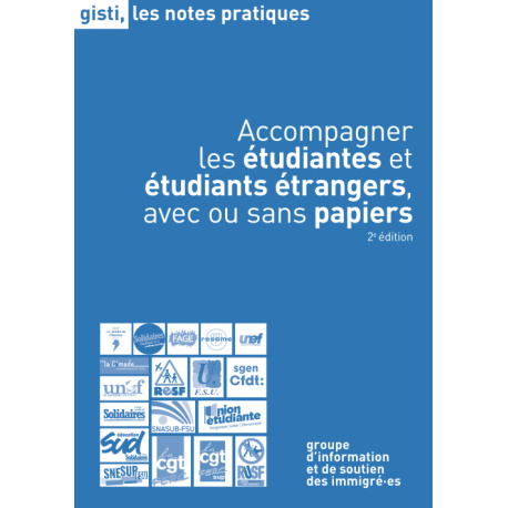 Accompagner les étudiantes et étudiants étrangers, avec ou sans papiers, 2e édition