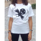 T-shirt femme taille U sur jeune fille 1,40m